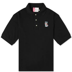 Brand new with tags Maison Kitsune x Acide polo mens black size M